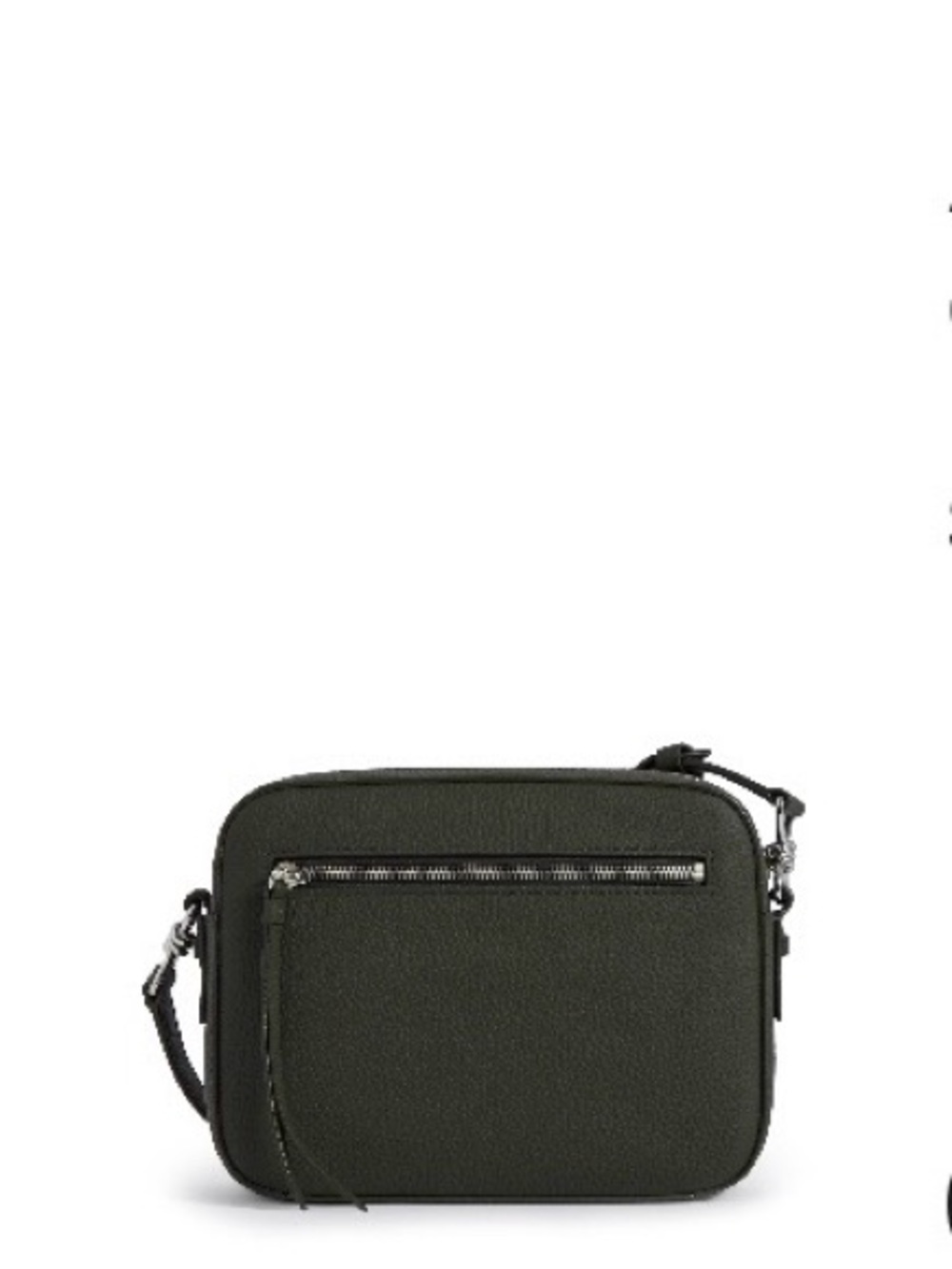 AllSaints Leather Camera Crossbody Bag